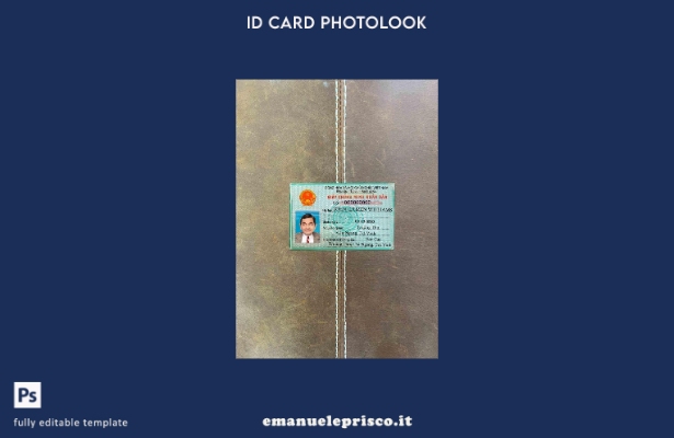 modello FRONTALE photolook ID Vietnam stile verificato